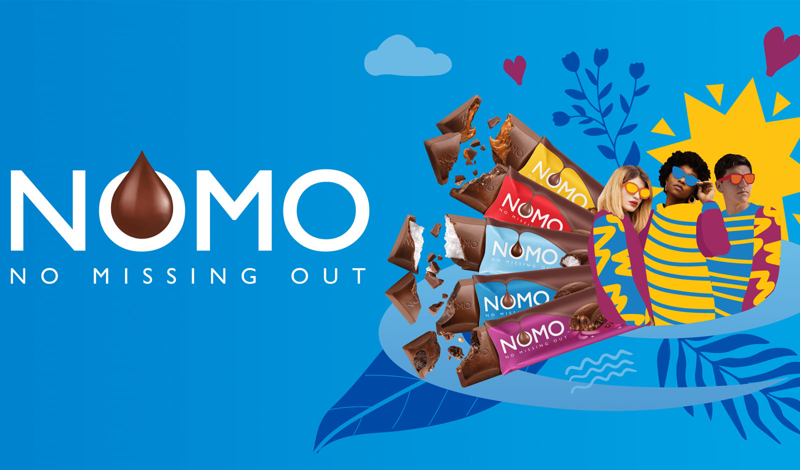 10% OFF NOMO’s Full Range of Dairy Free Chocolate