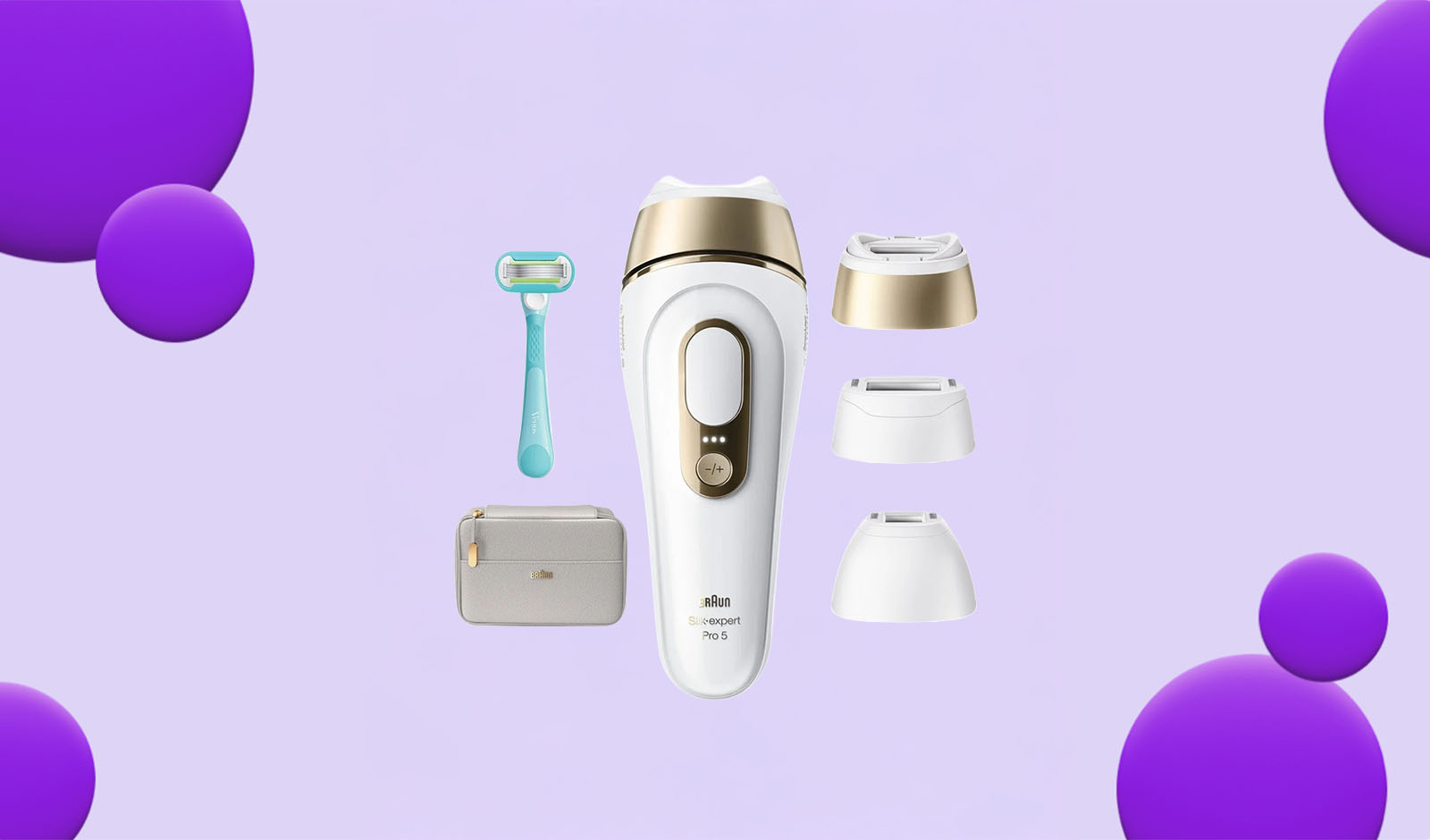 Silky Smooth Skin Starts Here with £270 Off Braun Silk-expert Pro 5