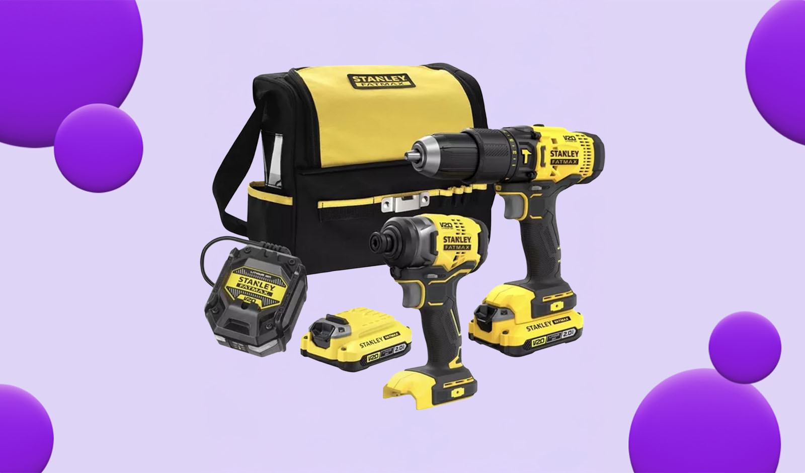 Power Through DIY Jobs – Save £31.20 on the Stanley FATMAX V20 Combi Drill