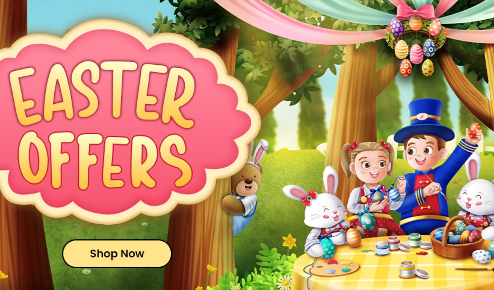 Easter Offers Now Live - Up to 25% Off Branded Toys at Hamleys