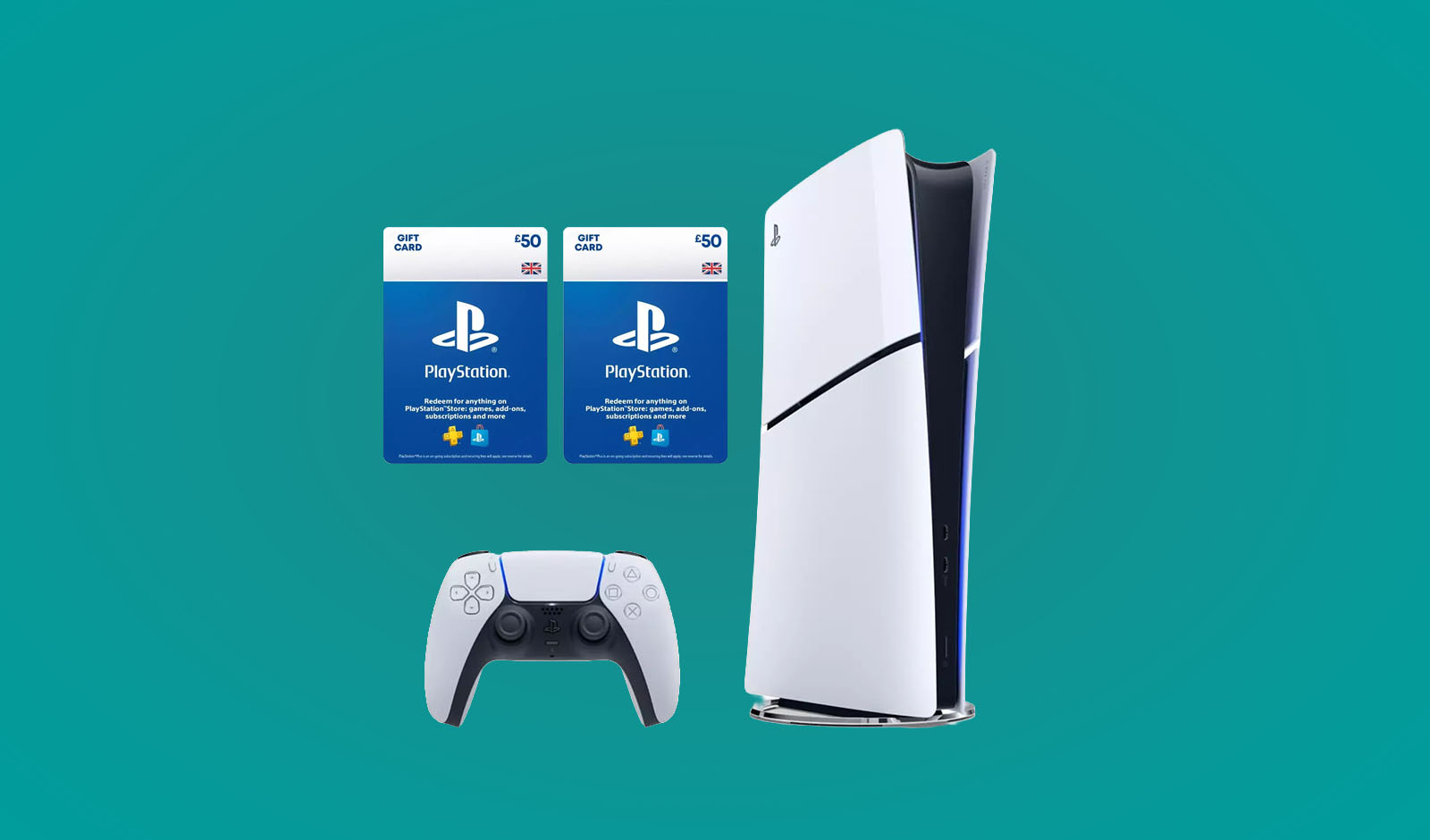 Get More with Your PS5 – Save £40 Plus 2 x £50 PlayStation Gift Cards
