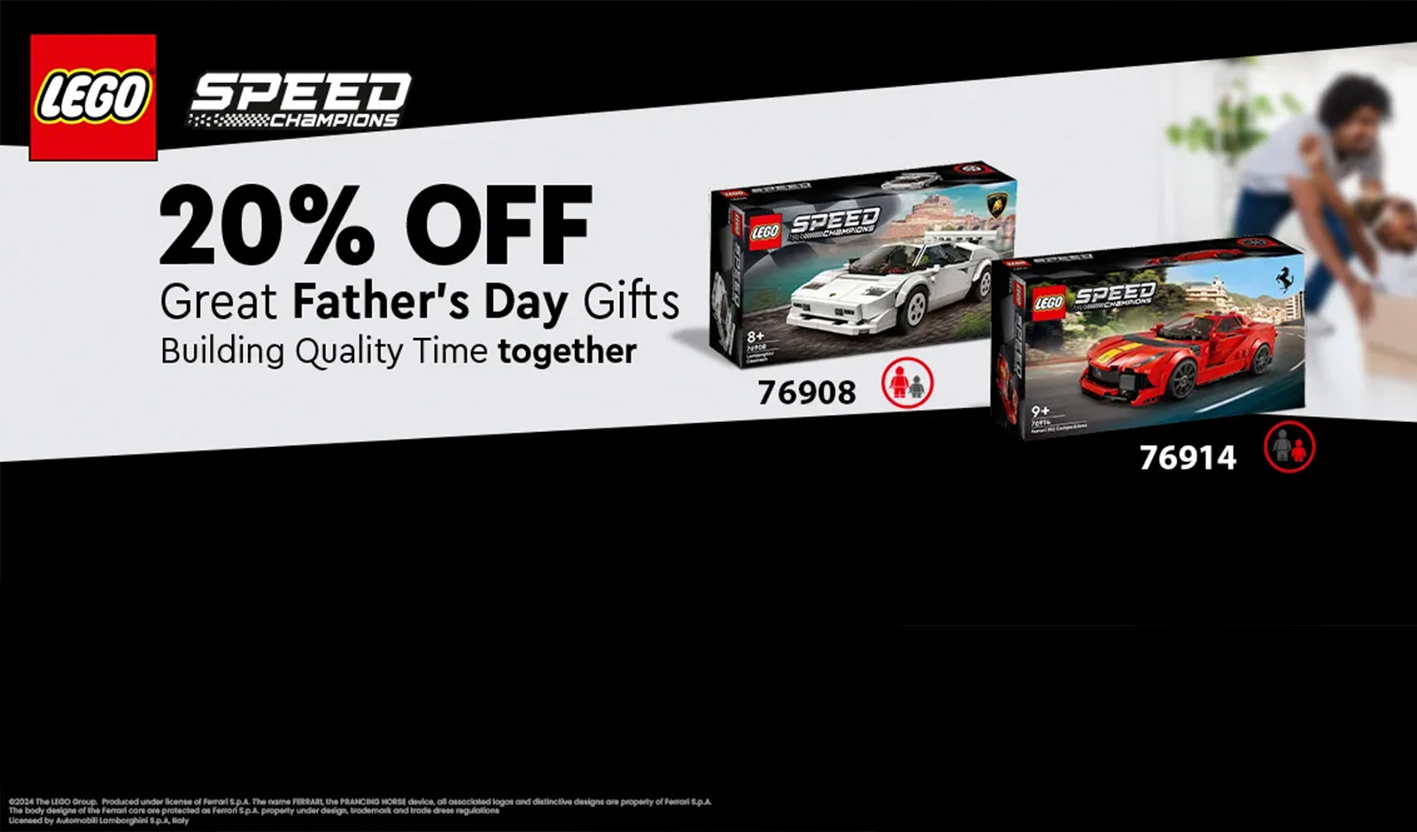 Fathers Day Deals: 20% Off LEGO