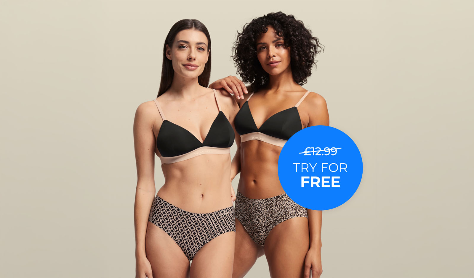 Support You Can Feel Good About – Free ON THAT ASS Bra & Pants Set!