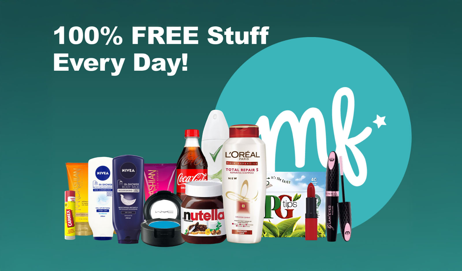 Get 100% Free Stuff in your Inbox Every Day
