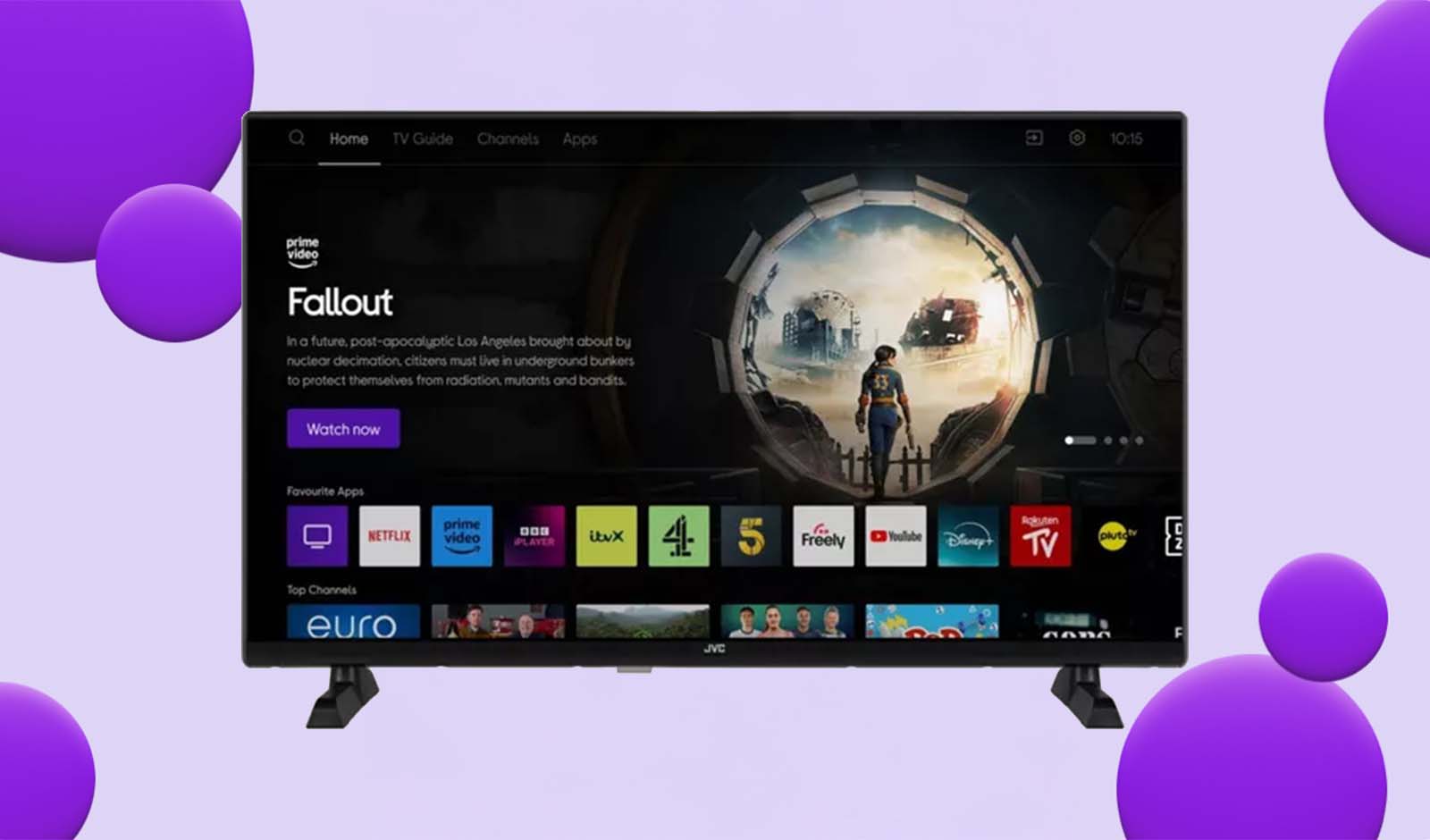 Get a 12 Month Disney Plus Subscription When Bought with Any JVC Titan TV from £199