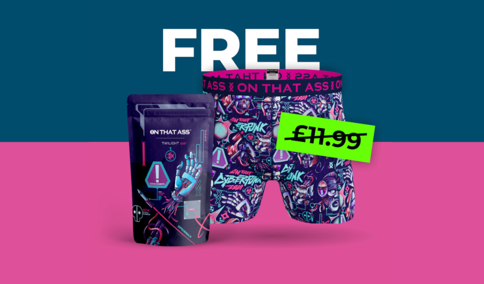 Get a Free Pair of Boxer Shorts + Free Delivery (Plus An Extra Pair After Your Free Trial)