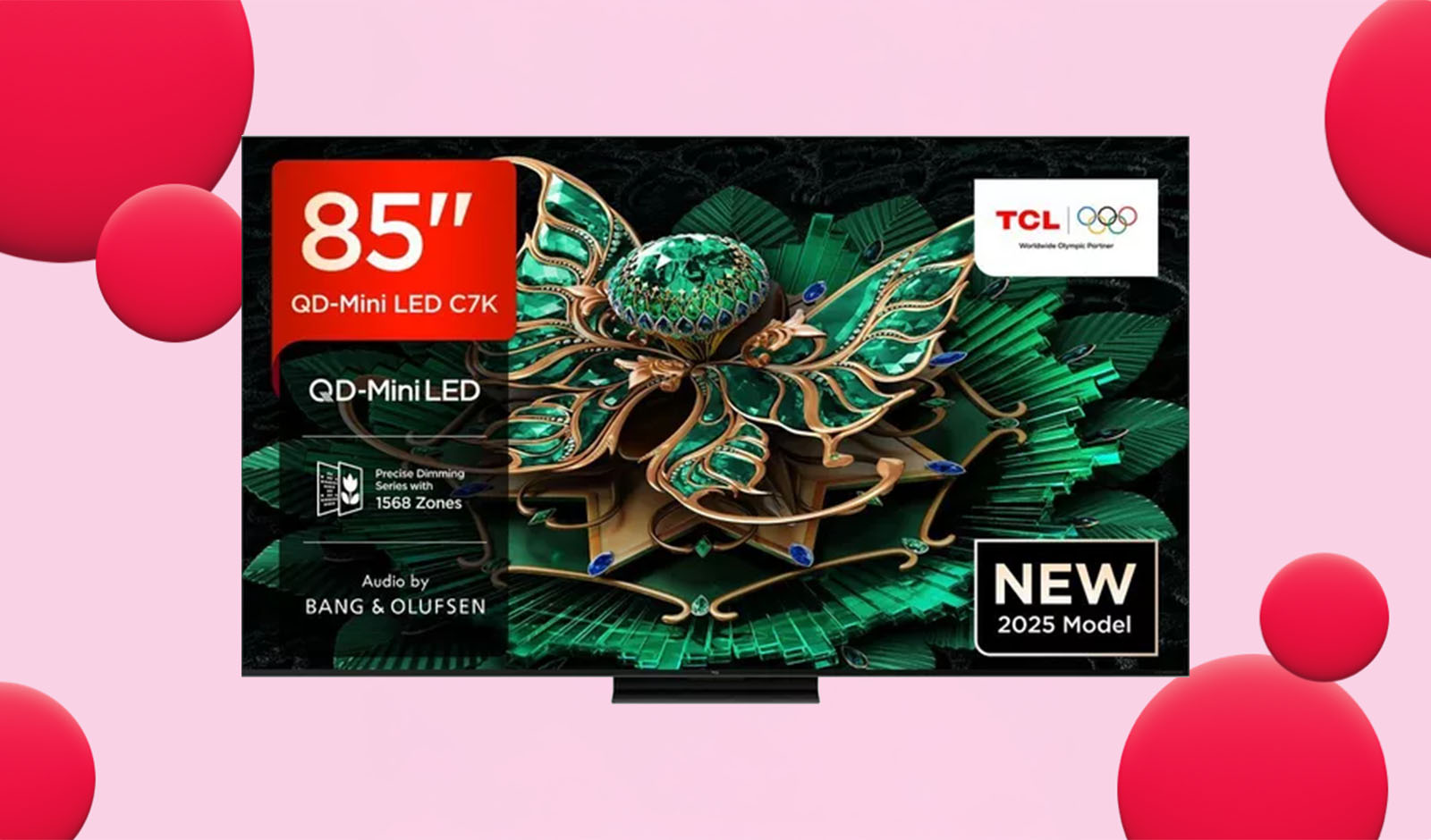 Get £700 off the TCL C7K 85" QD-Mini LED 4K HDR Smart Google TV
