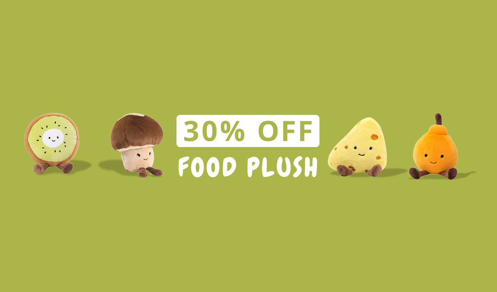 Cute, Collectible & Cosy – 30% Off Food Plush at Hamleys