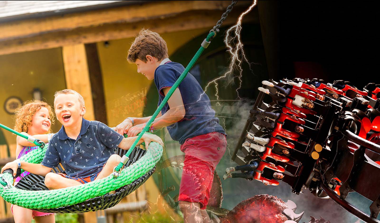 Kids Swim Free, Early Ride Access to Nemesis Reborn and The Curse at Alton Manor Plus an Extra 10% off Your Stay