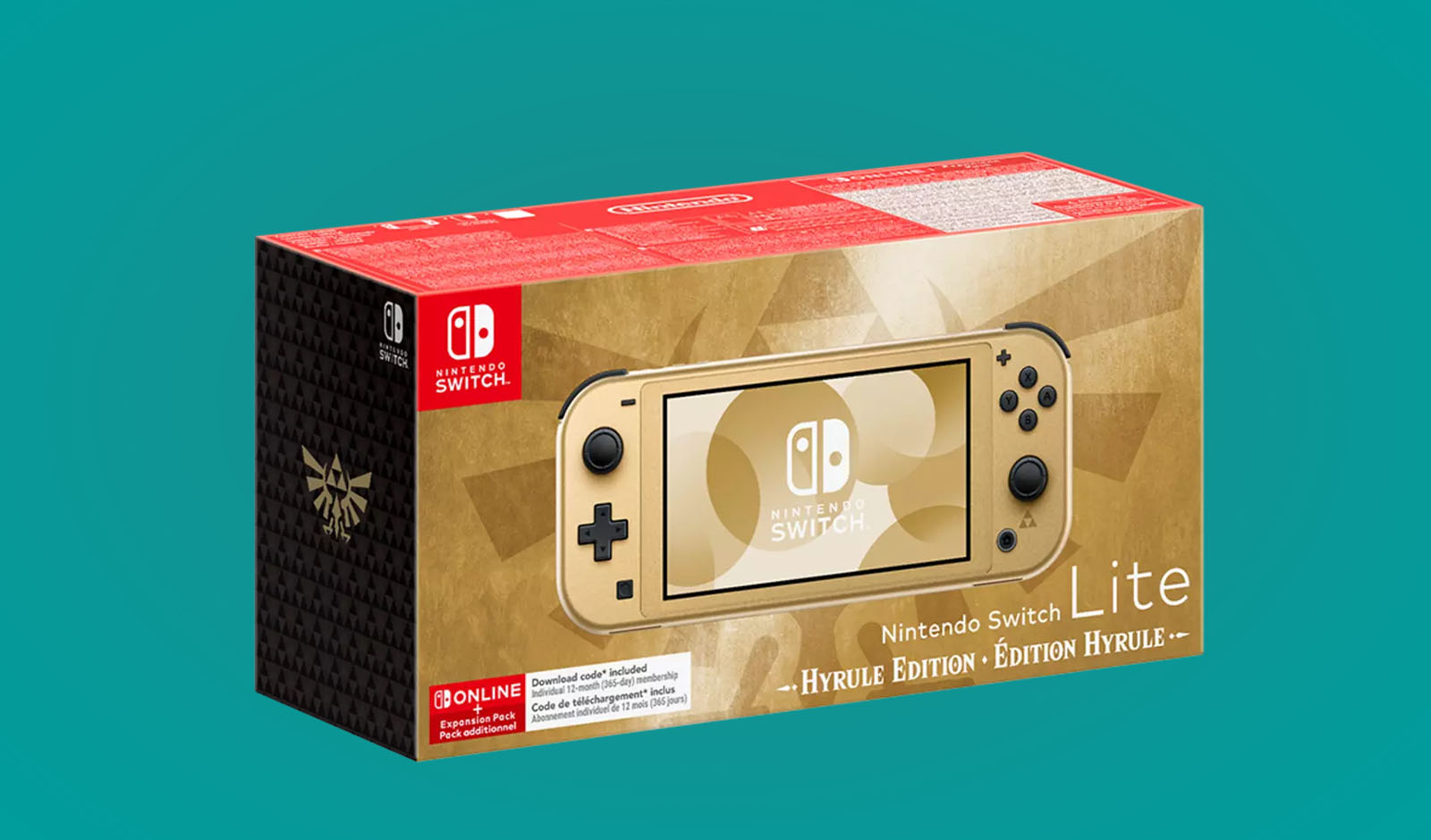 Nintendo Switch Lite Hyrule Edition - Save £10, Now £219.99 at EE