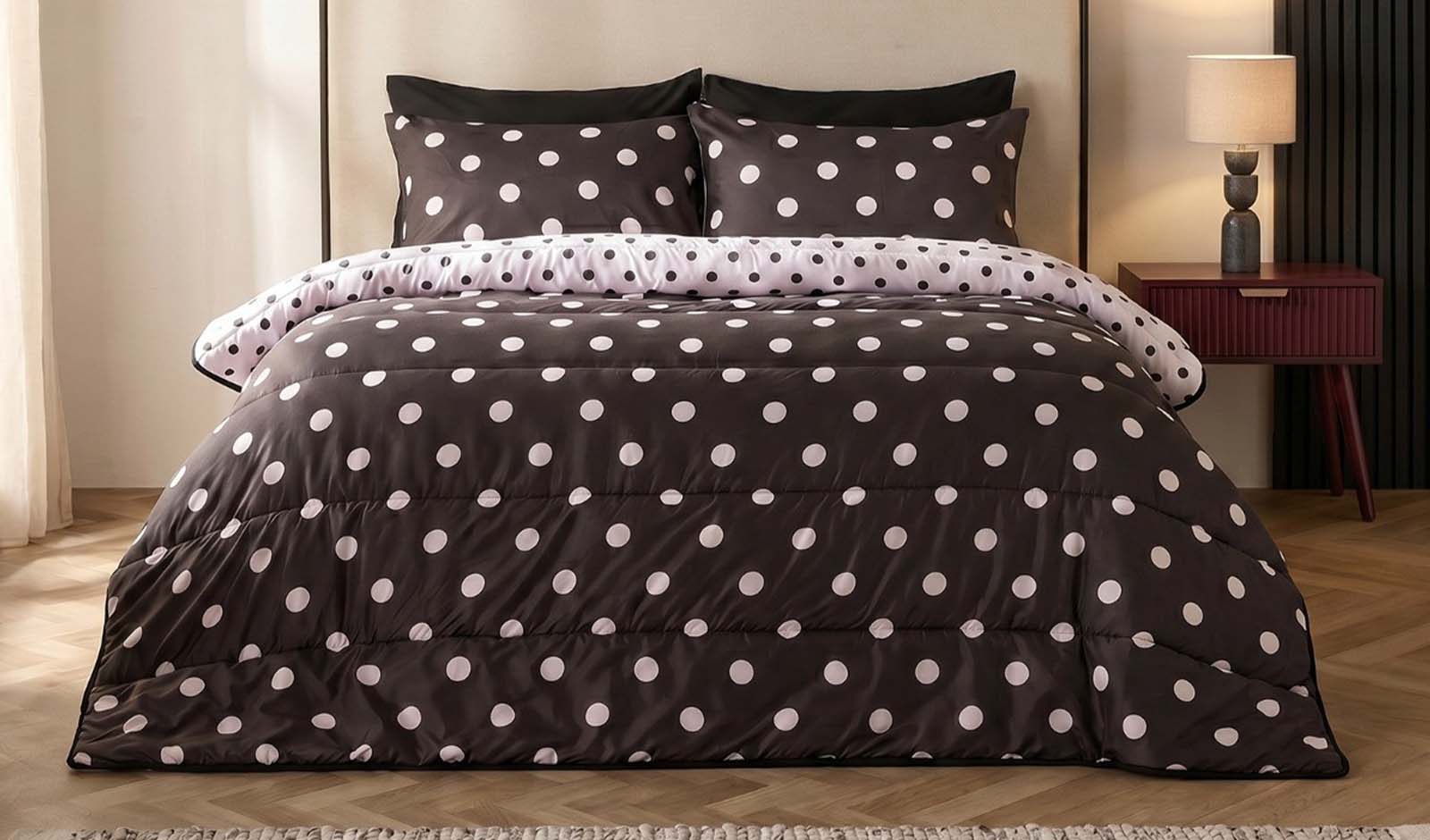 Save £19 on the Polka Dot Reversible Coverless Duvet Set, Now £12