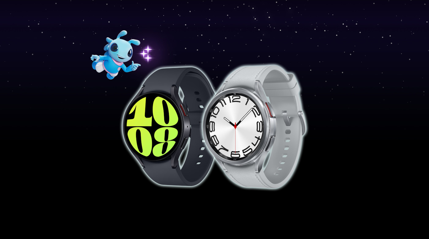 Save £45 on the new Galaxy Watch6* plus get up to £50 off when you trade in**