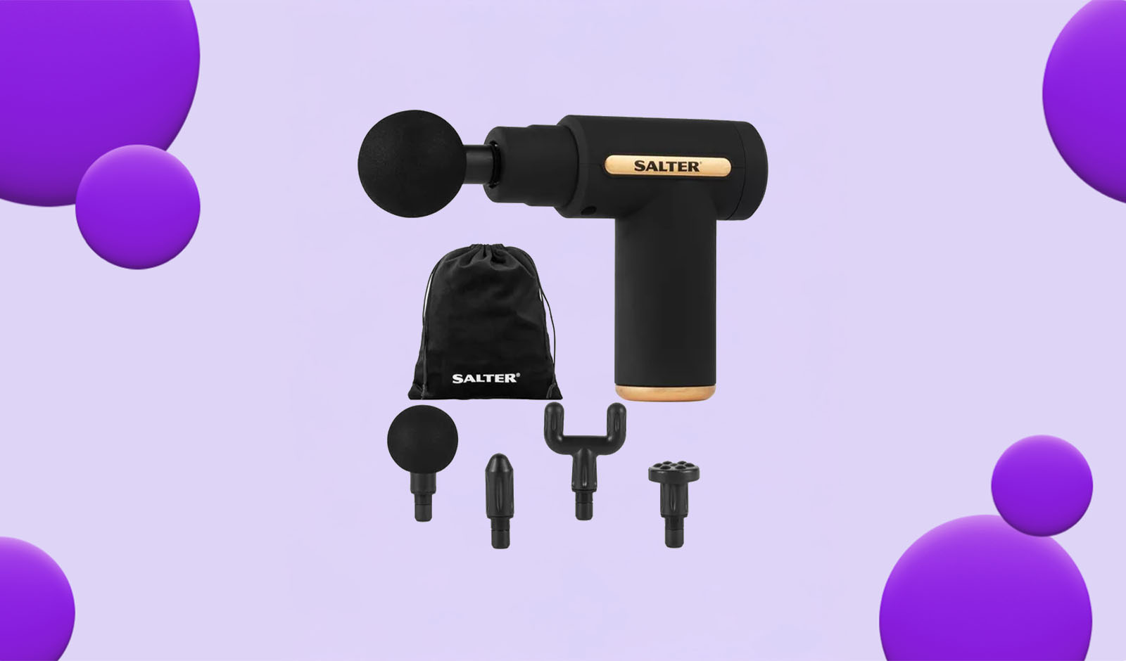 Save £20 on the SALTER Mini Massage Gun, now just £29.99