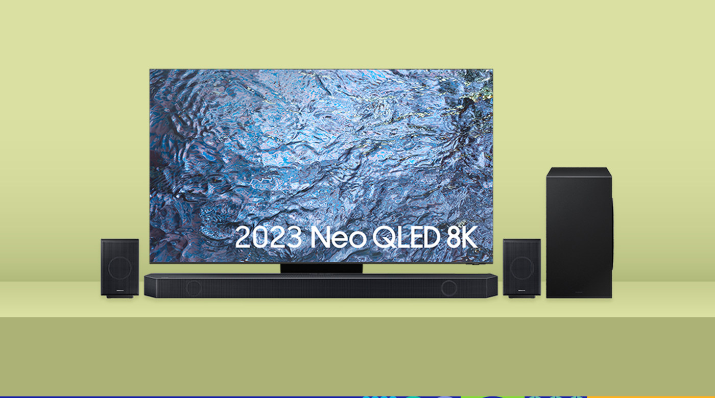 Save up to £1,500 on 8K TVs plus get 50% off the matching soundbar when bought together
