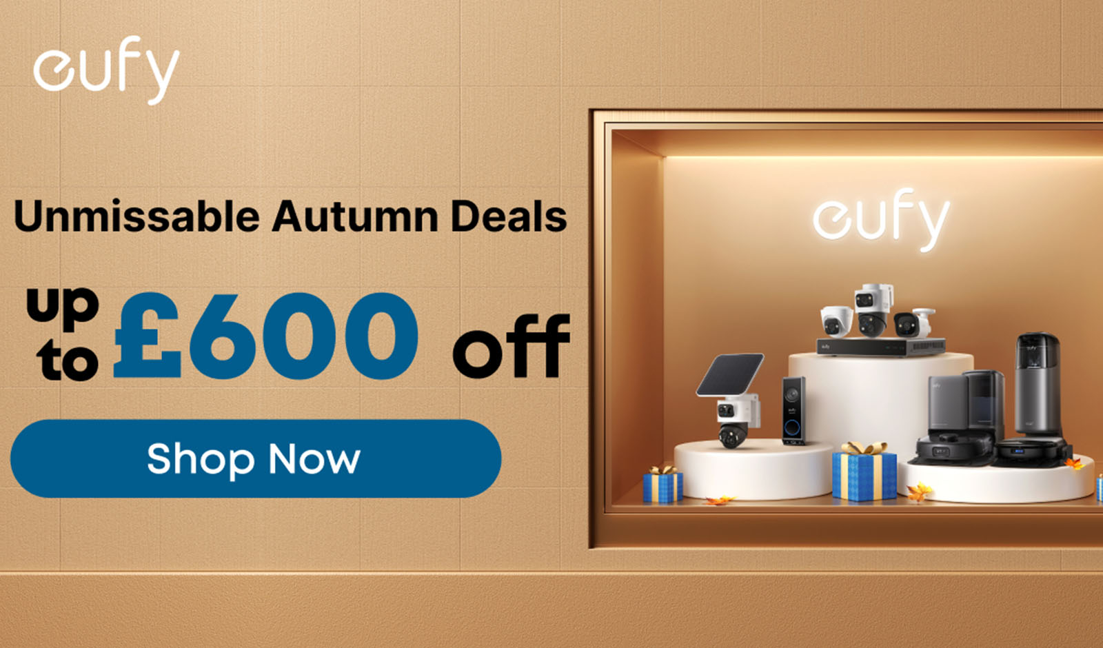 Save up to £600 on Eufy Security & Smart Home Devices