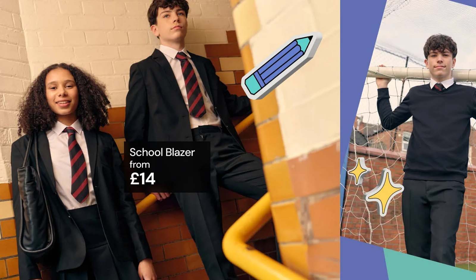 Shop Back to School Clothes, Stationery, Backpacks and More with George