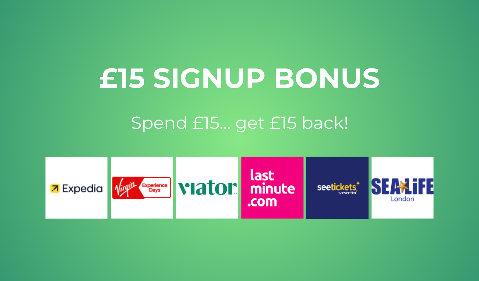 £15 Cashback When You Join TopCashback