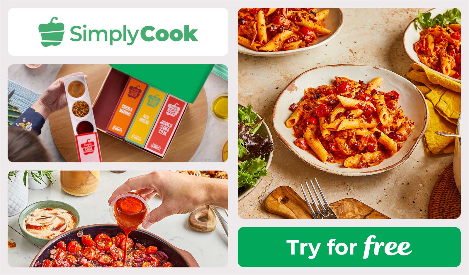 Try SimplyCook for free!