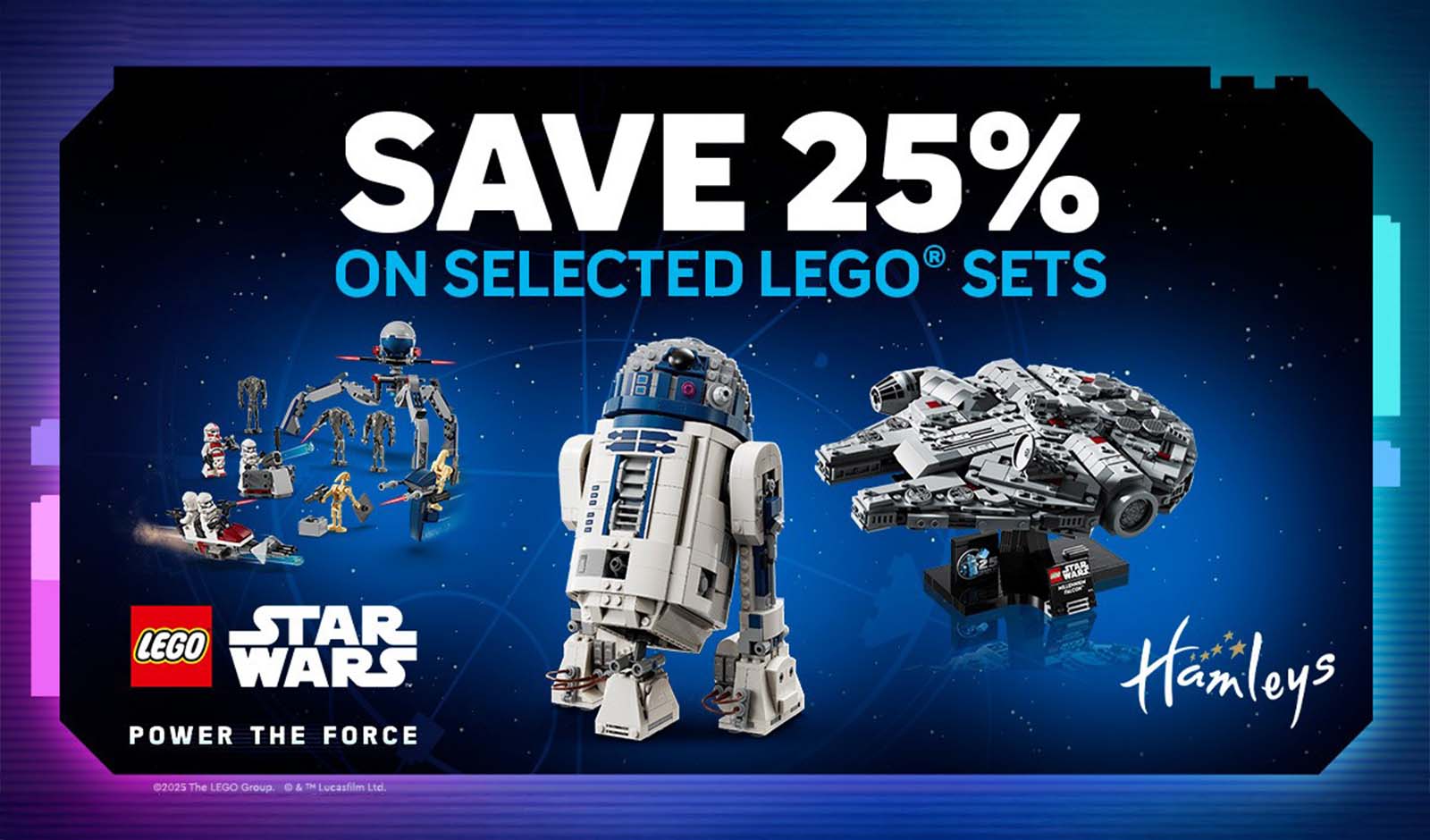 Up to 25% off Selected Star Wars LEGO Sets, Plus an Extra 10% off