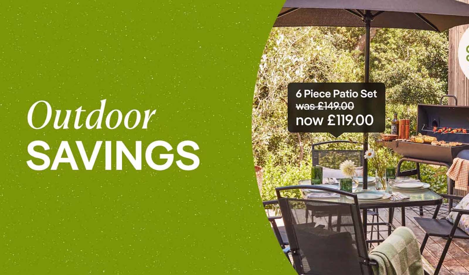 Up to 30% off Garden Furniture, BBQs, Pools and More!
