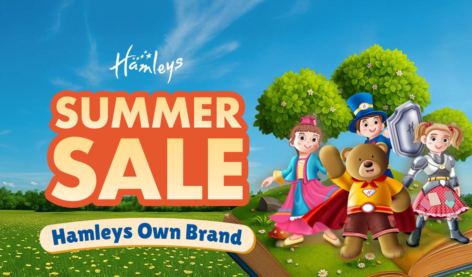 Up to 70% off in the Hamleys Summer Sale