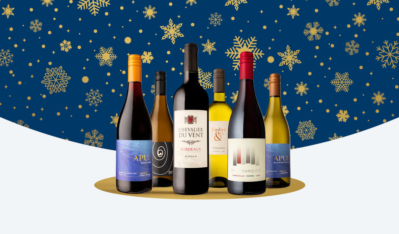 Drink Better. Spend Less. Christmas Wine for Just £4.99 a Bottle